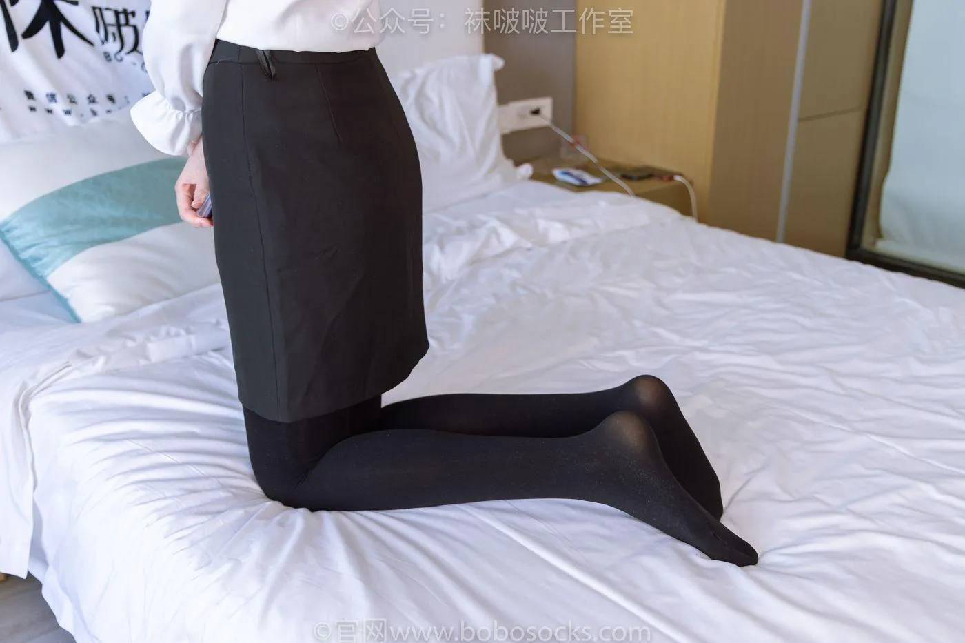 [BoBoSocks袜啵啵]NO.090 小甜豆-高跟鞋、厚黑丝 [140P]插图8